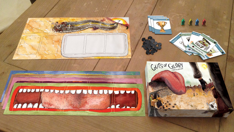 Illustration for article titled We Love The World's First Post-Apocalyptic Competitive Eating Card Game